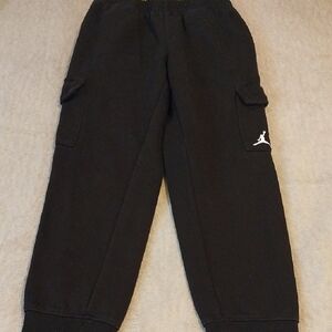 Jordan Kids Black Cargo Joggers